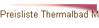 Preisliste Thermalbad Marcali